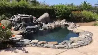 Beautiful Koi Pond